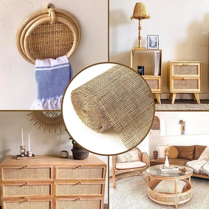 China Fabriek Groothandel Rotan Cane Webbing Roll Natuurlijke Mesh Meubelen Natuurlijke Rotan Banden Voor Rotan Wasmand - Product Image 5