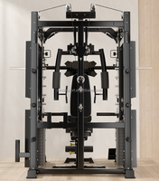 Équipement de fitness multifonctionnel professionnel Smith 2026 pour la maison, avec blocs de poids de 320 lb et système de poulies en aluminium