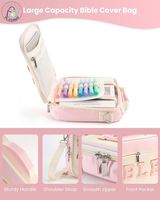 Échantillon gratuit Source Factory Crossbody Large Bible Messenger Purse Bag pour femmes avec fermeture éclair et compartiments