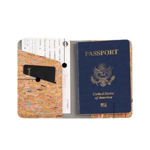Cartera de Viaje Multifuncional de Madera y Cuero PU, Porta Tarjetas, Etiqueta para Equipaje, para Viajes de Negocios, Regalo, con Logotipo Personalizado - Product Image 5