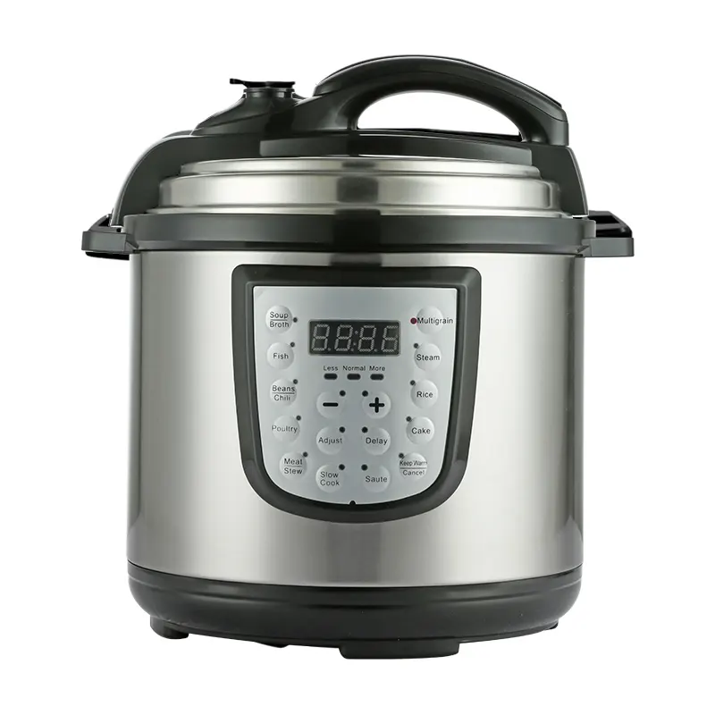 1200W Tft Display Stainless Steel Commercial Electric Pressure Cooker 10 Quart