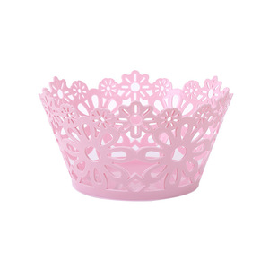 Fruit Platter Plastic Bowl 21x14x11 Stackable Food Storage Baskets - Product Image 4
