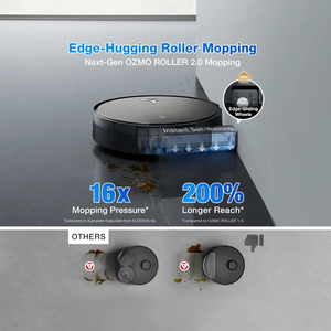 Aspiradora Robótica ECOVACS DEEBOT X11 Pro Omni Cyclone, 19500Pa, Limpieza Automática, Filtro HEPA, Control por Aplicación, Función de Fregado - Product Image 3