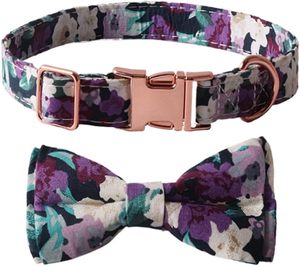 <span class=keywords><strong>Collar</strong></span> Clásico de Diseño para Perros y Gatos, <span class=keywords><strong>Collar</strong></span> Decorativo para Mascotas con Lazo Extraíble y Hebilla de Aleación - Product Image 5