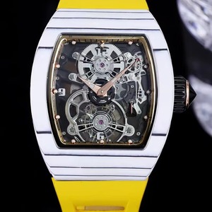 2026 New Arrival Luxury Men's <b>Automatic</b> Mechanical <b>Watch</b> White Case <b>Skeleton</b> Tonneau Shape Waterproof Sports Timepiece Wholesale - Product Image 1