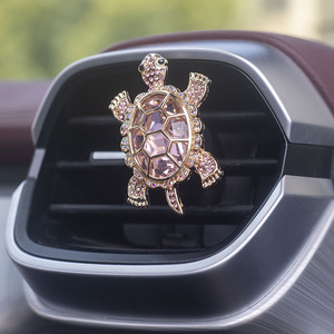 เต่าน่ารักมากชอบน้ำหอมช่องลมใน<span class=keywords><strong>รถ</strong></span>สีต่างๆของตกแต่งภายในรถยนต์กลิ่นที่แตกต่างกัน - Product Image 5