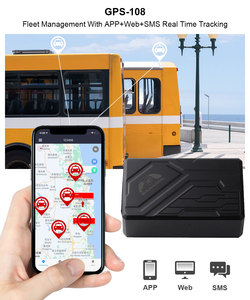 GPS-трекер для слежения за автомобилем, мощная магнитная установка TK108, шпионское программное обеспечение, Поддержка приложения + смс + система отслеживания веб-сервера - Product Image 4