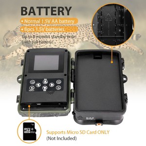 HC801A Trail Camera 20MP 1080P IR <b>Night</b> Vision Waterproof IP65 Tree <b>Stand</b> Game Camera - Product Image 3