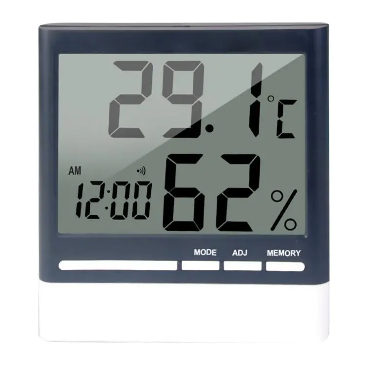 Digitale Hygrometer Thermometer Indoor Vochtigheidsmeter Mini Kamer Thermometer Nauwkeurige Vochtigheidsmeter Met Wekker Geheugen Functioneerde
