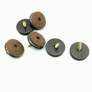 <span class=keywords><strong>Chaise</strong></span> glisse <span class=keywords><strong>à</strong></span> <span class=keywords><strong>visser</strong></span> les coussinets en feutre marron café table <span class=keywords><strong>à</strong></span> ongles armoire <span class=keywords><strong>de</strong></span> cuisine <span class=keywords><strong>chaise</strong></span> bureau pieds coulissants <span class=keywords><strong>chaise</strong></span> avec vis carreaux - Product Image 3