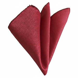 ผ้าพันคอลวดลายสวยงามสีแดงเบอร์กันดี - Product Image 2