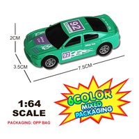 BGL Vente en gros Prix bas 1:64 Voiture miniature en métal moulé sous pression à friction coulissante Modèle en alliage Voiture miniature à tirer en arrière