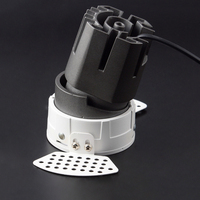 Low Ugr Frameless 18W Spot rotatif réglable encastré au plafond Zigbee COB LED Spotlight