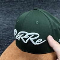 Gorra de Béisbol Deportiva de Gamuza de Lujo con Logotipo Bordado en 3D Personalizado al por Mayor, Unisex, Ajustable