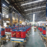Transformateur électrique triphasé sec industriel de 100 kVA à 400 kVA CE ISO
