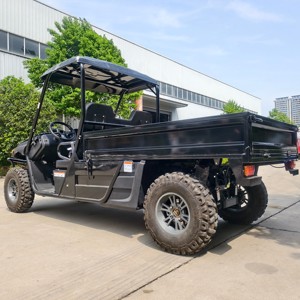 รถบรรทุกขนาดใหญ่ 4x4 แบบเคียงข้างกัน 2 ที่นั่ง สำหรับใช้ในฟาร์ม คอกม้า ฟาร์มปศุสัตว์ ขนส่งอาหารสัตว์ และงานอเนกประสงค์ - Product Image 6