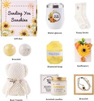 Articles promotionnels d'entreprise les plus vendus : Coffret cadeau de spa et de bain personnalisé parfumé avec porte-œufs pour femmes