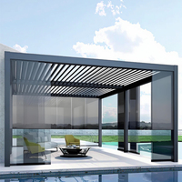 Aluminium-Pergola-Hersteller mit Lamellendachsystem, Großhandel OEM Outdoor-Pavillon für Globale Projekte