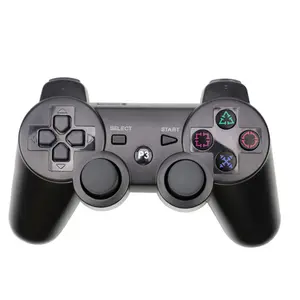 Vente en gros Contrôleur de jeu sans fil BT multicolore pour Sony PS3 pour PS2 PC Dual Shock Gamepad Controller