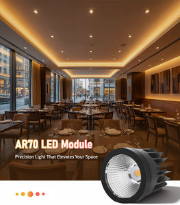 Lámpara Empotrable en Techo AR70 de 36V 400mA 14W, COB, Aluminio, Módulo LED AR70, Luz Direccional - Product Image 3