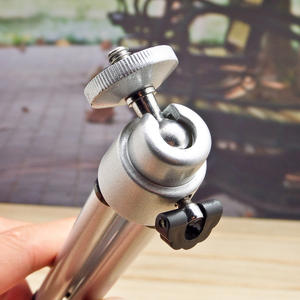 Mini trípode para cámara de teléfono móvil, soporte extensible de aleación de aluminio de 2 secciones, accesorio de fotografía - Product Image 4