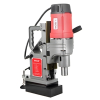 Perceuse magnétique à vitesse variable BAOJIE BJ-1280E, machine de perçage électromagnétique pour plaque d'acier, perçage annulaire