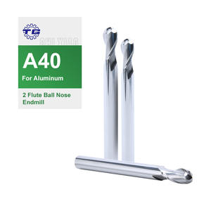 Tg D2 mulini a sfera 2 flauto a naso a sfera fresa a sfera - Product Image 1