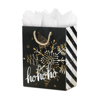 免费送货圣诞纸板袋定制豪华节日包装超大尺寸耐用工厂印刷标志现买 - Product Image 4