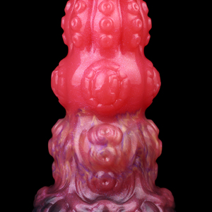 2025 Fantasy Silicone Anal <strong>Plug</strong> Red Monster Style <strong>Butt</strong> <strong>Plug</strong> with Texture Design for Men and Women Wholesale - Product Image 3