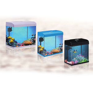 Nieuw Binnen Hd Glas Kleine Tank Mode Huishouden Led Vis Tan En Aquaria - Product Image 3