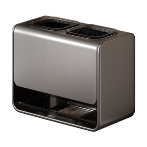 ที่เก็บมีดสแตนเลสอเนกประสงค์แบบตั้งโต๊ะ พร้อมที่จัดเก็บตะเกียบและช้อน - Product Image 5