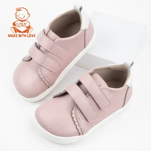 BEIBEIHAPPY Fashion monpezzo con suola minimalista a punta larga a piedi nudi leggeri per bambini scarpe Casual a piedi nudi