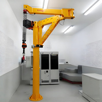 Grue à flèche pliante intelligente certifiée CE 500 kg 1000 kg avec palan à gravité zéro