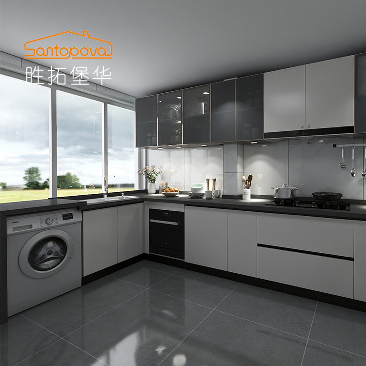 Luxury Built in Full Kitchen Cabinet