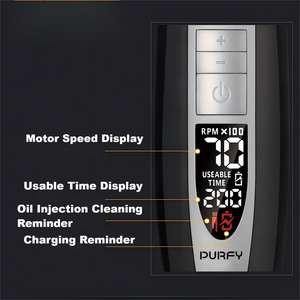 Tondeuses de <span class=keywords><strong>toilettage</strong></span> numériques intelligentes pour chiens Tondeuse à cheveux professionnelle pour chats Tondeuse à cheveux pour animaux de compagnie pour chien chat avec écran LCD intelligent - Product Image 4