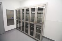 Armoire de rangement en métal, armoire à dossiers, armoire de laboratoire, armoire à instruments de nettoyage, armoire médicale, armoire de rangement pour le laboratoire de l'hôpital