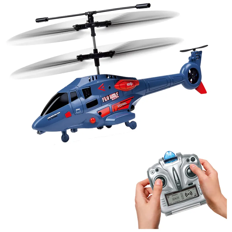 Altitude Hold RC Helicopter Airwolf Kids elicottero telecomandato multifunzione con giroscopio e luce