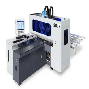 Imalatı tayvan kontrol sistemi 6 taraflı CNC delme makinesi otomatik delme makinesi