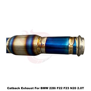 Kit de tuberías de titanio Vortex Maker-Direct Gradient para BMW 228i F22 F23 N20 2.0T Luxury-Tuning - Product Image 5