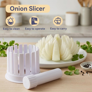 Cortador <span class=keywords><strong>de</strong></span> Cebolla en Flor, Patata, Tomate, Manzana, Naranja, Divisor, Picador y Rebanador para Cocina, Fácil <span class=keywords><strong>de</strong></span> Limpiar, Reutilizable - Product Image 5