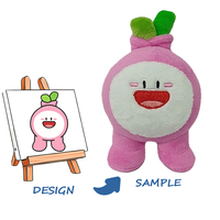 Peluche personnalisée super douce avec doublure en maille de nylon et design brodé - Vente en gros OEM de peluches