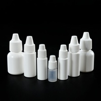 Flacons compte-gouttes en plastique de 1 ml, 3 ml, 6 ml, 10 ml, vides, rechargeables, compressibles, pour médicaments liquides