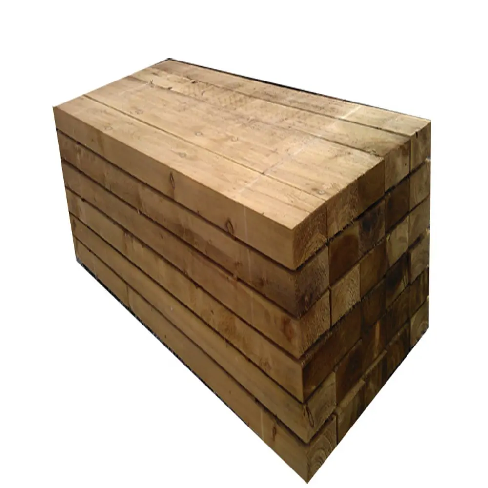 Sales Complete Category Railway Sleeper Hardwood Railway Wooden Sleepers Use For Railroad