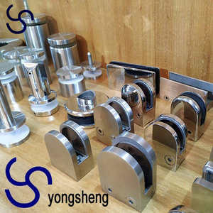 Perlengkapan Pintu Kaca Stainless Steel 304 untuk Gedung Perkantoran Modern dengan Finishing Cermin/Satin Bersertifikasi ISO9001&CE - Product Image 6