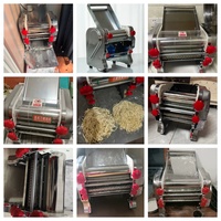 Machine commerciale à pâtes, presse à nouilles, laminoir à pâte pour pâtes fraîches, nouilles et enveloppes