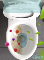 Poudre sans résidu de nettoyage de toilette de dissolution rapide Offre Spéciale