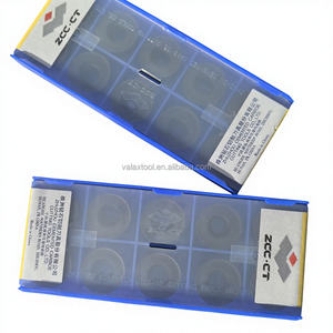 Plaquette en carbure de tungstène RCMT1606MO YBC252 ZCCCT pour tournage CNC, revêtement CVD, pour acier HRC40-60, pour machine de tournage CNC - Product Image 1