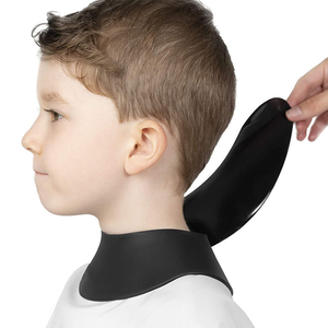 Capa de silicona impermeable para cuello, para estilistas, peluqueros y barberos, para corte y teñido de cabello, accesorios de peluquería - Product Image 3