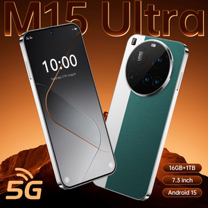 M15 Siêu Nhà Máy Phiên Bản Toàn Cầu Mở Khóa 5G Android 14 Điện Thoại 16GB + 1Tb 7.3 Inch Màn Hình LED Deca Core Pháp <span class=keywords><strong>Dual</strong></span> <span class=keywords><strong>Sim</strong></span> - Product Image 2