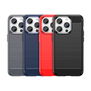 <span class=keywords><strong>Coque</strong></span> de téléphone légère en TPU souple <span class=keywords><strong>antidérapante</strong></span> bleue pour <span class=keywords><strong>iPhone</strong></span> 14 Pro Max, <span class=keywords><strong>coque</strong></span> de téléphone en fibre de carbone brossée pour <span class=keywords><strong>iPhone</strong></span> 13 12 <span class=keywords><strong>11</strong></span> 15 16 17 - Product Image 6